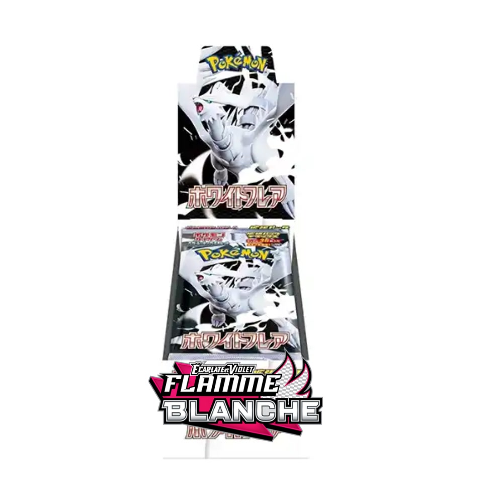 Boîte de boosters Pokémon TCG — Flamme Blanche Deluxe
