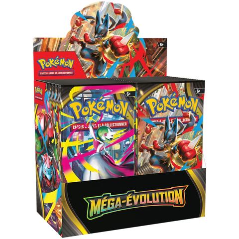 Boîte de boosters Pokémon TCG — Mega Evolution (ME01)