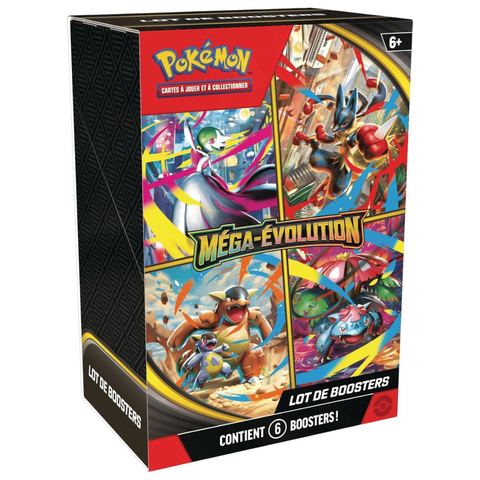 Lot de boosters Pokémon TCG — Mega Evolution (ME01)