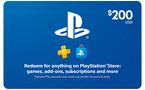 Carte cadeau PlayStation Store $200