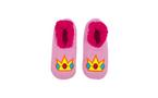 Chaussettes Super Mario Princess Peach Crown Slipper avec Grippers