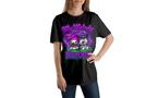 T-shirt Sanrio Kuromi and My Melody Black and Pink unisexe Graphic Exclusivité Game Planet