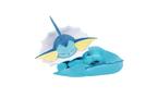 Peluche Jazwares Pokemon Vaporeon 46 cm Sleeping