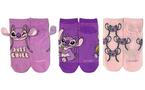 Chaussettes Lilo and Stitch Angel Polyester avec 3D Ears Pack de 3