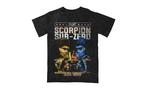 T-shirt Mortal Kombat Scorpion vs Sub-Zero Mineral Wash Graphic unisexe Exclusivité Game Planet