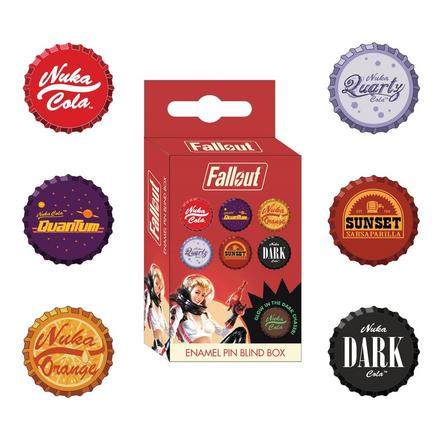 Pin’s en émail Fallout Bottle Cap Boîte surprise Exclusivité Game Planet (modèles variables)