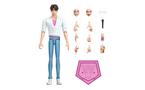 Figurine articulée Mattel KPop Demon Hunters Jinu 15 cm