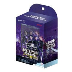KPop Demon Hunters Collectible Trading Cards Collector Box Classic Edition - (10 packs)